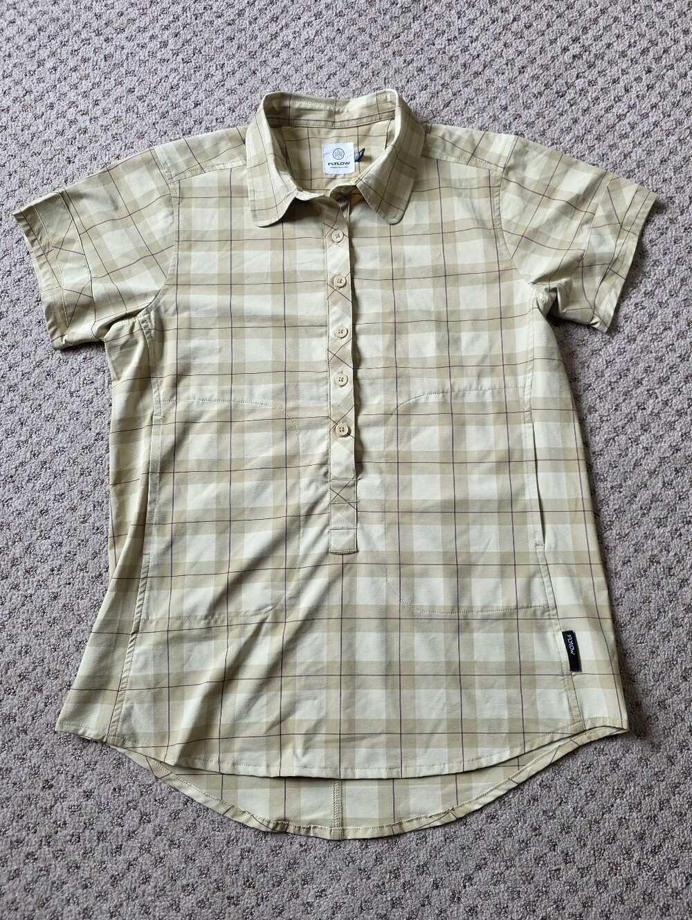 Flylow Women's Short-Sleeve Plaid